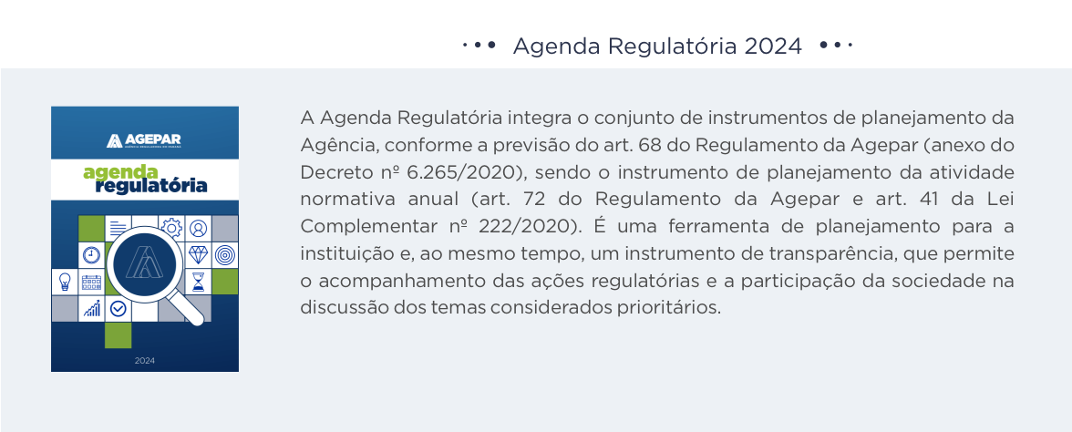 Relatório de Monitoramento da Agenda Regulatória 2024