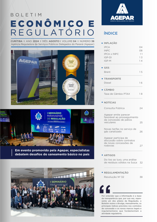 Boletim Econômico e Regulatório - Número 38 - Agosto 2024