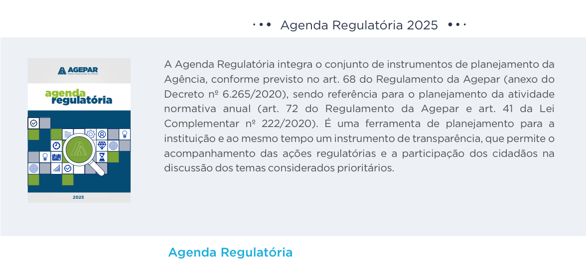 Agenda Regulatória 2025