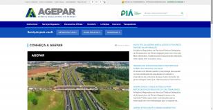 Novo site da Agepar amplia acesso e favorece rapidez na informação