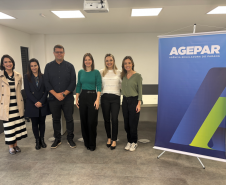 Mariana, Eliana, Flávio, Marina, Caroline e Luisa