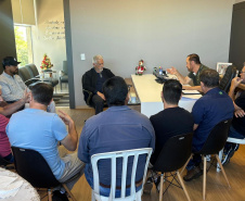 Rubens Bueno visita Moreira Sales